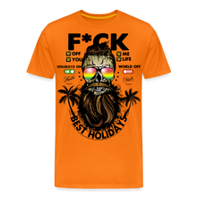 Charger l&#39;image dans la galerie, T-shirt Homme Fuck Off - orange
