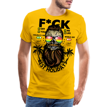 Charger l&#39;image dans la galerie, T-shirt Homme Fuck Off - jaune soleil
