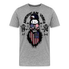 Charger l&#39;image dans la galerie, T-shirt Homme American Vibes - gris chiné
