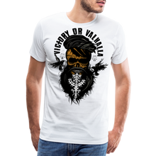 Charger l&#39;image dans la galerie, T-shirt Homme Victory or Valhalla - blanc
