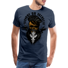 Charger l&#39;image dans la galerie, T-shirt Homme Victory or Valhalla - bleu marine
