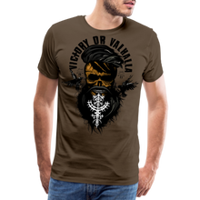 Charger l&#39;image dans la galerie, T-shirt Homme Victory or Valhalla - marron bistre
