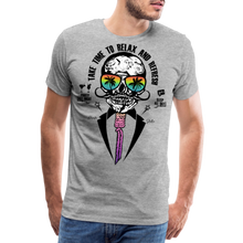 Charger l&#39;image dans la galerie, T-shirt Homme Take time ti relax - gris chiné
