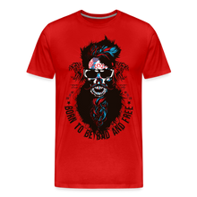 Charger l&#39;image dans la galerie, T-shirt Homme Born to be bad - rouge
