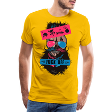 Charger l&#39;image dans la galerie, T-shirt Homme cloud skull bomb flash - jaune soleil
