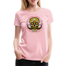Charger l&#39;image dans la galerie, T-shirt Femme Calavera mexicana - rose liberty
