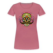Charger l&#39;image dans la galerie, T-shirt Femme Calavera mexicana - mauve
