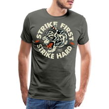 Charger l&#39;image dans la galerie, T-shirt Homme Strike Hard Tiger - asphalte
