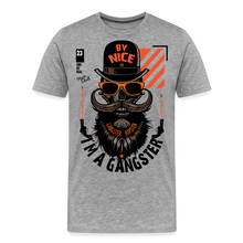 Charger l&#39;image dans la galerie, T-shirt Homme I&#39;m a Gangster - gris chiné
