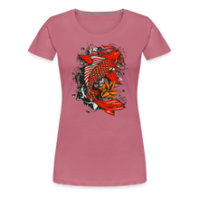 Charger l&#39;image dans la galerie, T-shirt Femme Koi Fish - mauve
