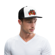 Charger l&#39;image dans la galerie, Casquette Trucker Koi Fish - blanc/noir
