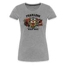 Charger l&#39;image dans la galerie, T-shirt Femme Fearless Wild Soul - gris chiné
