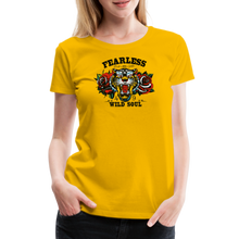 Charger l&#39;image dans la galerie, T-shirt Femme Fearless Wild Soul - jaune soleil
