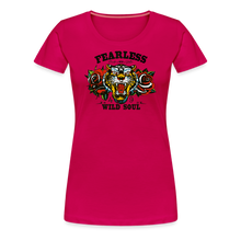 Charger l&#39;image dans la galerie, T-shirt Femme Fearless Wild Soul - rubis
