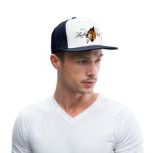 Charger l&#39;image dans la galerie, Casquette Trucker Tigre brand - blanc/marine
