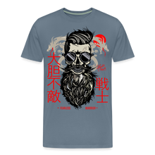 Charger l&#39;image dans la galerie, T-shirt Homme Fearless Warrior - gris bleu
