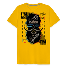 Charger l&#39;image dans la galerie, T-shirt Homme Hipster Urban Style - jaune soleil
