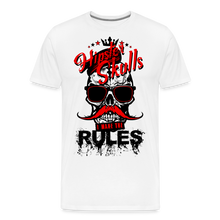 Charger l&#39;image dans la galerie, T-shirt Homme I make the rules - blanc
