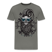 Charger l&#39;image dans la galerie, T-shirt Homme Hipster Nordic Warrior - asphalte
