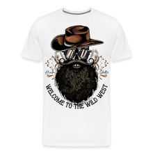 Charger l&#39;image dans la galerie, T-shirt Homme Wild West - blanc
